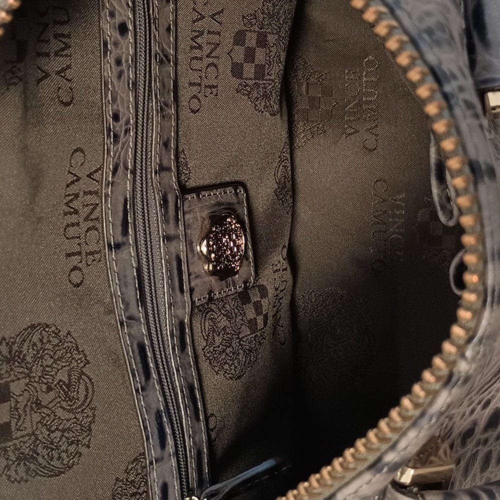 Vince Camuto Jackie Croc Satchel - Picture 11 of 13